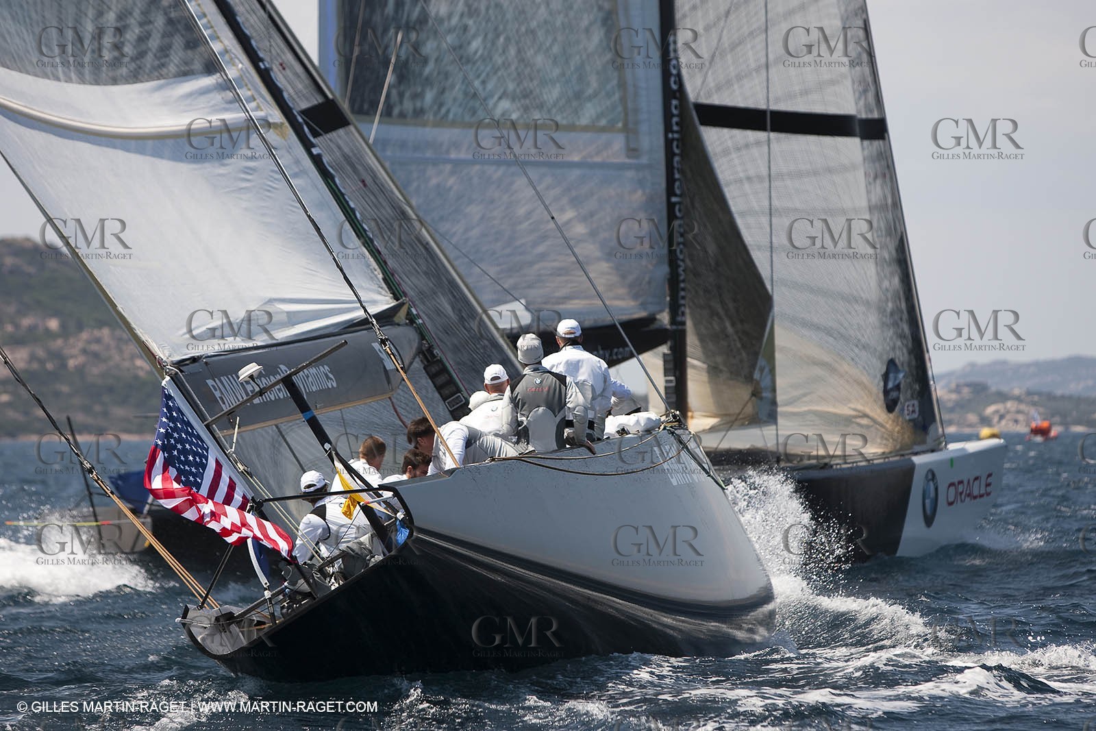 19 05 2010 - La Maddalena (ITA, Sardinia) Louis Vuitton Trophy - BMW ORACLE Racing - Training