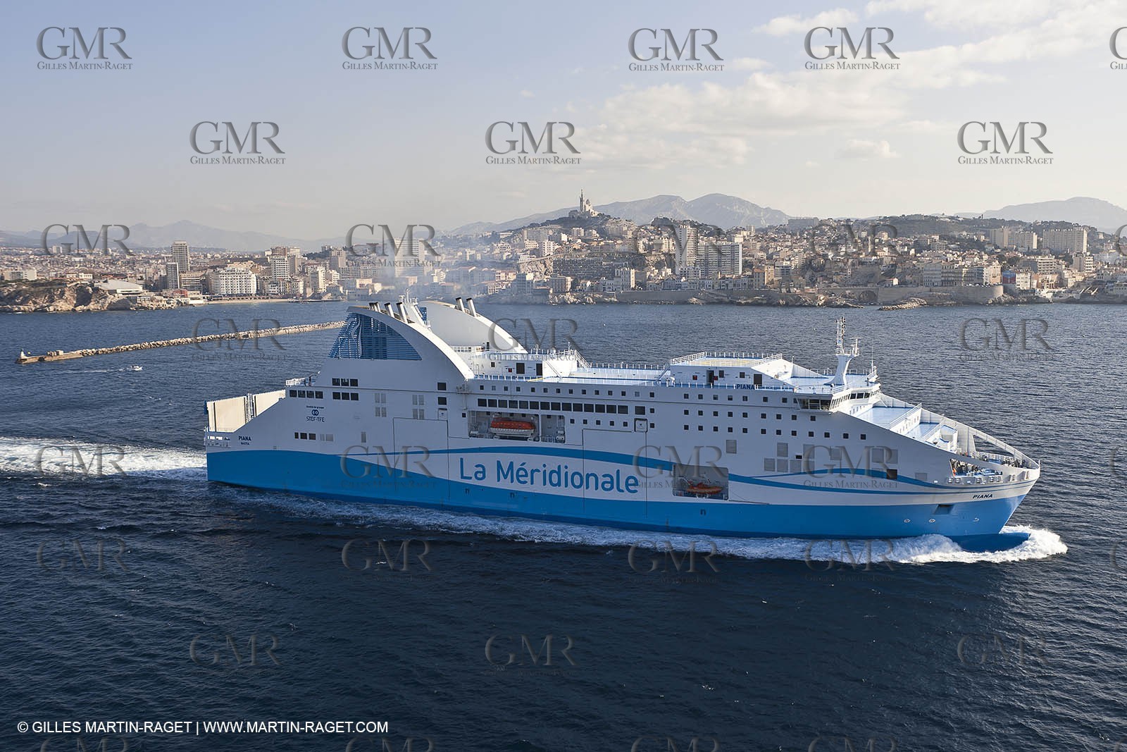 14 01 2012 - Marseille (FRA,13) - La Meridionale shipping company - the Piana off Marseille and the Calanques