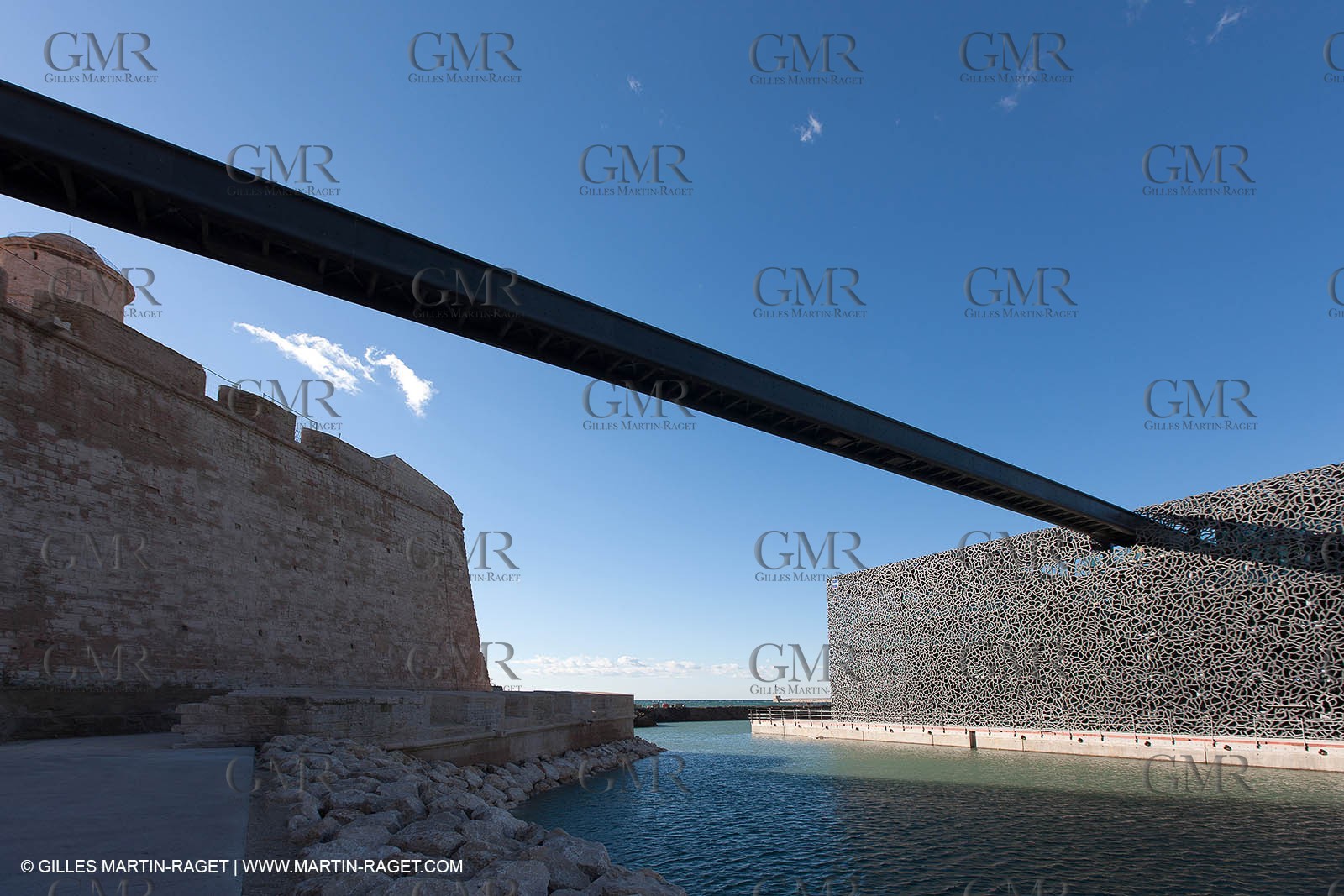 11 01 2013 - Marseille (FRA,13) - Marseille Provence 2013, European capital of Culture, J4 Esplanade, MUCEM Museum and Villa Mediterranée.