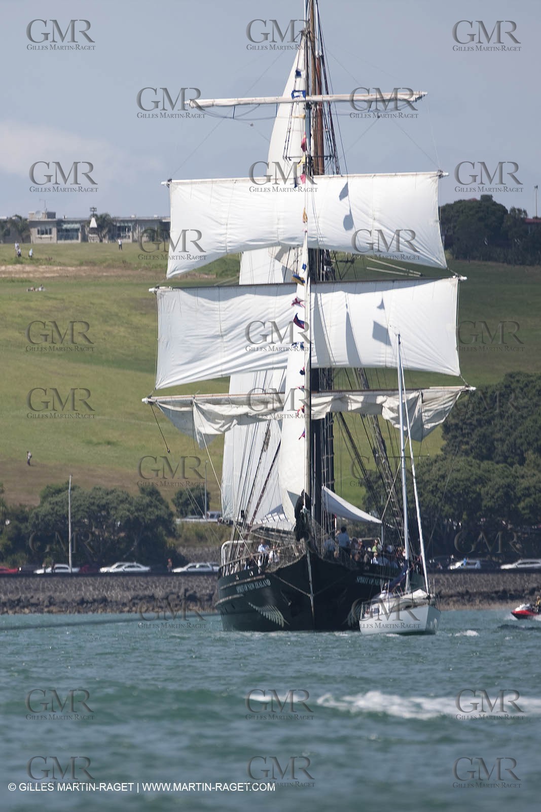 26 01 2009 - Auckland (NZL) - Louis Vuitton Pacific Series - BMW ORACLE Racing - Training