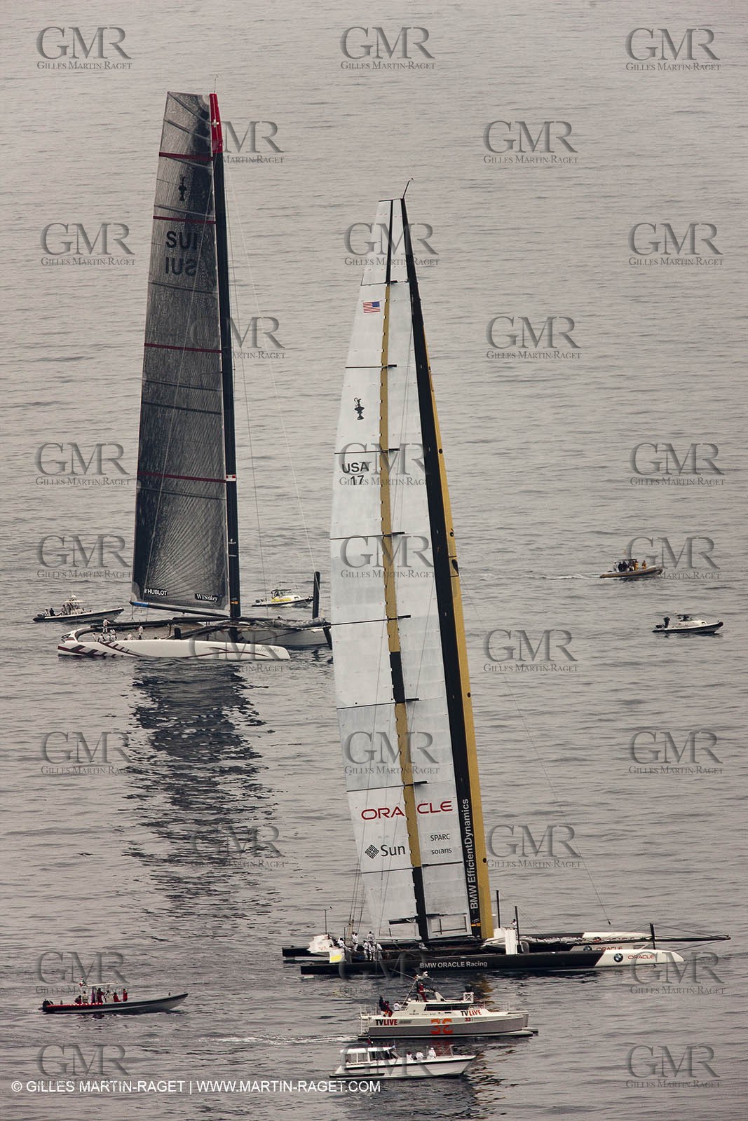 06 02 2010 - Valencia (ESP) - 33rd America's Cup - BMW ORACLE Racing - Race Day 1