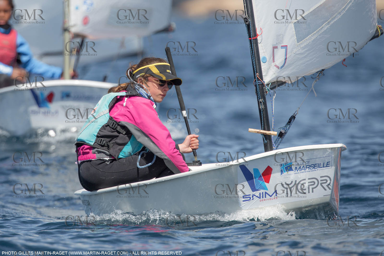 14 04 2016, Marseille (FRA,13), SNIM Dériveurs, Coupe Internationale de Printemps Optimist, Day 4