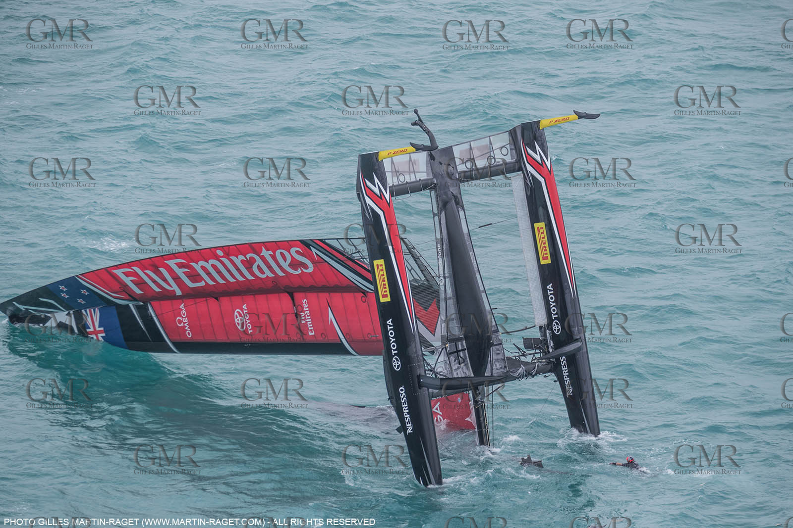 06 06 2017 - Bermuda (BDA) - 35th America's Cup Bermuda 2017 - Louis Vuitton America's Cup Playoffs semi-finals, Day 3