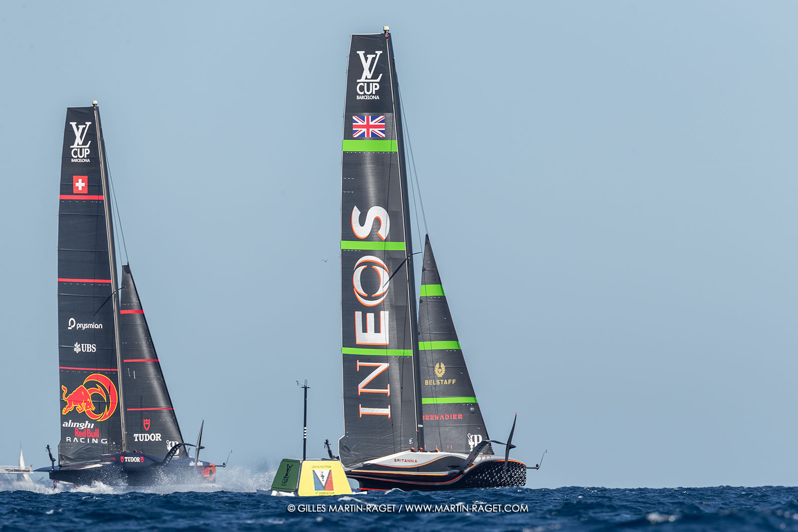 16 09 2024, Barcelona (ESP), 37th America's Cup, Louis Vuitton Cup Semi-final, Race Day 2