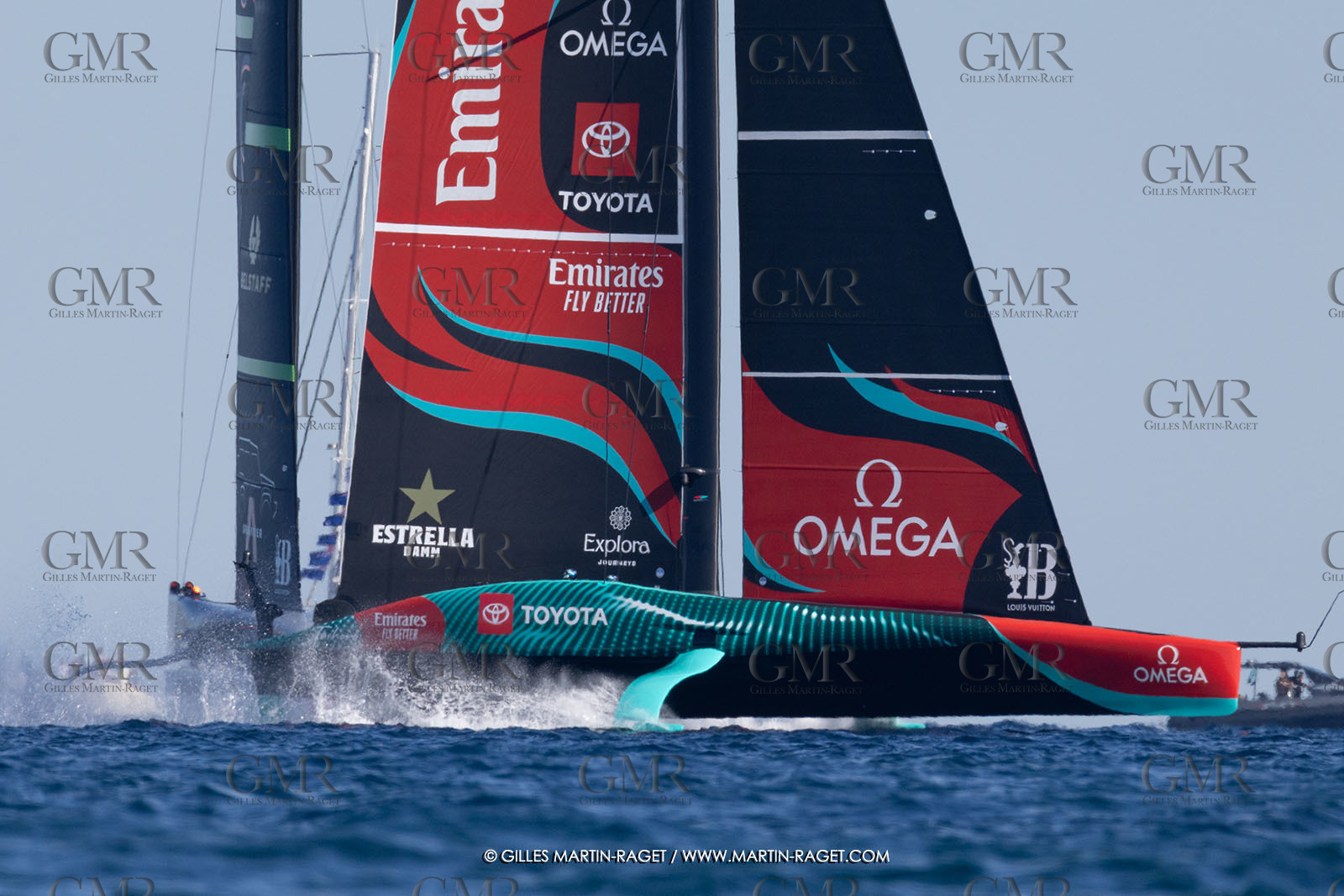 19 10 2024, Barcelona (ESP), Louis Vuitton 37th America's Cup, Final Match, Race Day 6