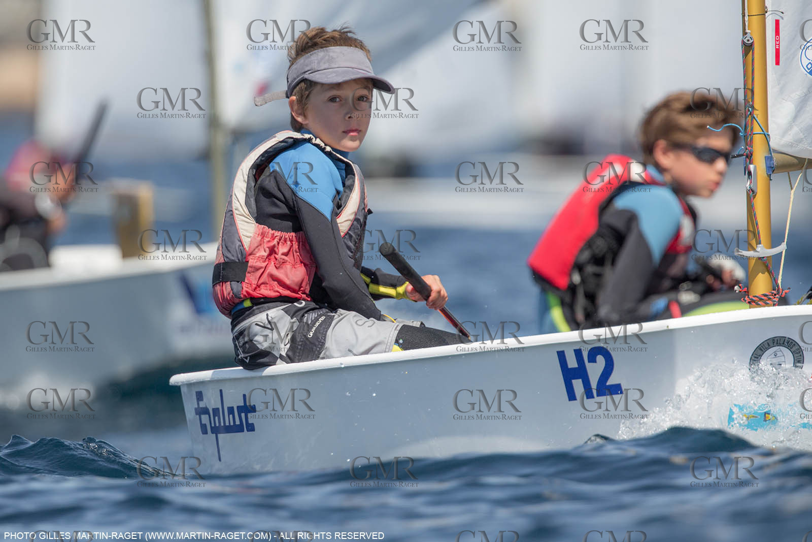 14 04 2016, Marseille (FRA,13), SNIM Dériveurs, Coupe Internationale de Printemps Optimist, Day 4