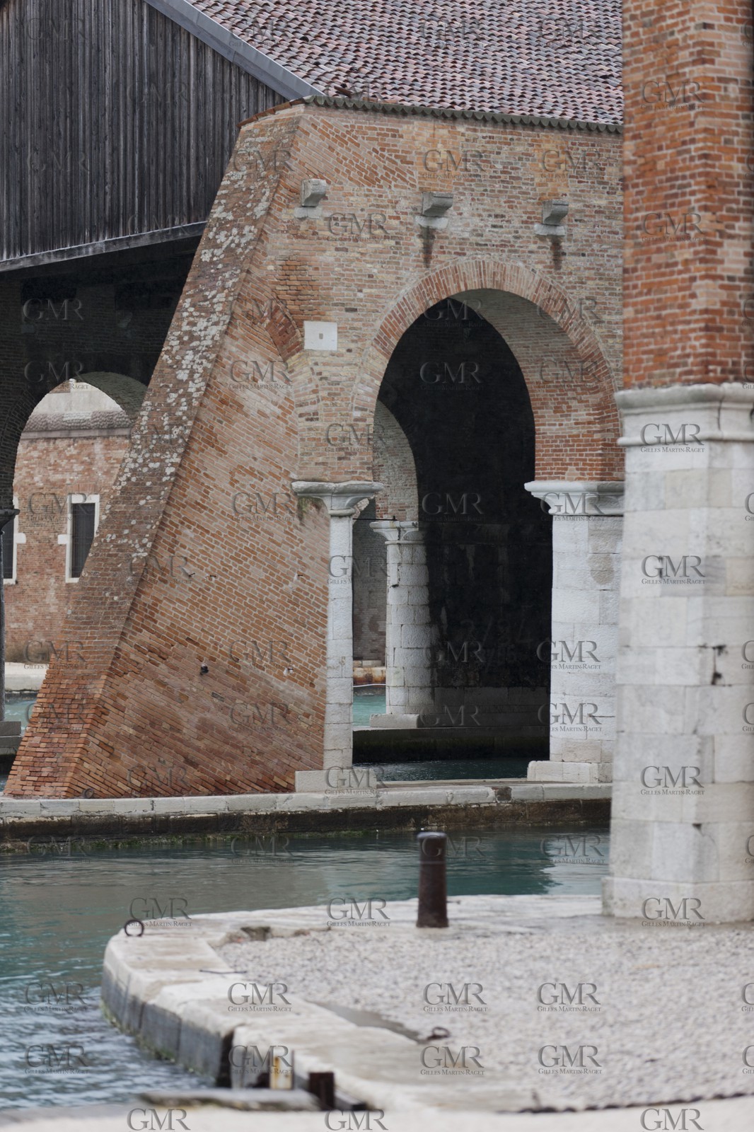 20 02 2012 - Venezia (ITA) - 34th America'sCup - Venezia 2012 America's Cup World Series - The Arsenale where the AC45 moorings, public village, media center and Club 45 will be located