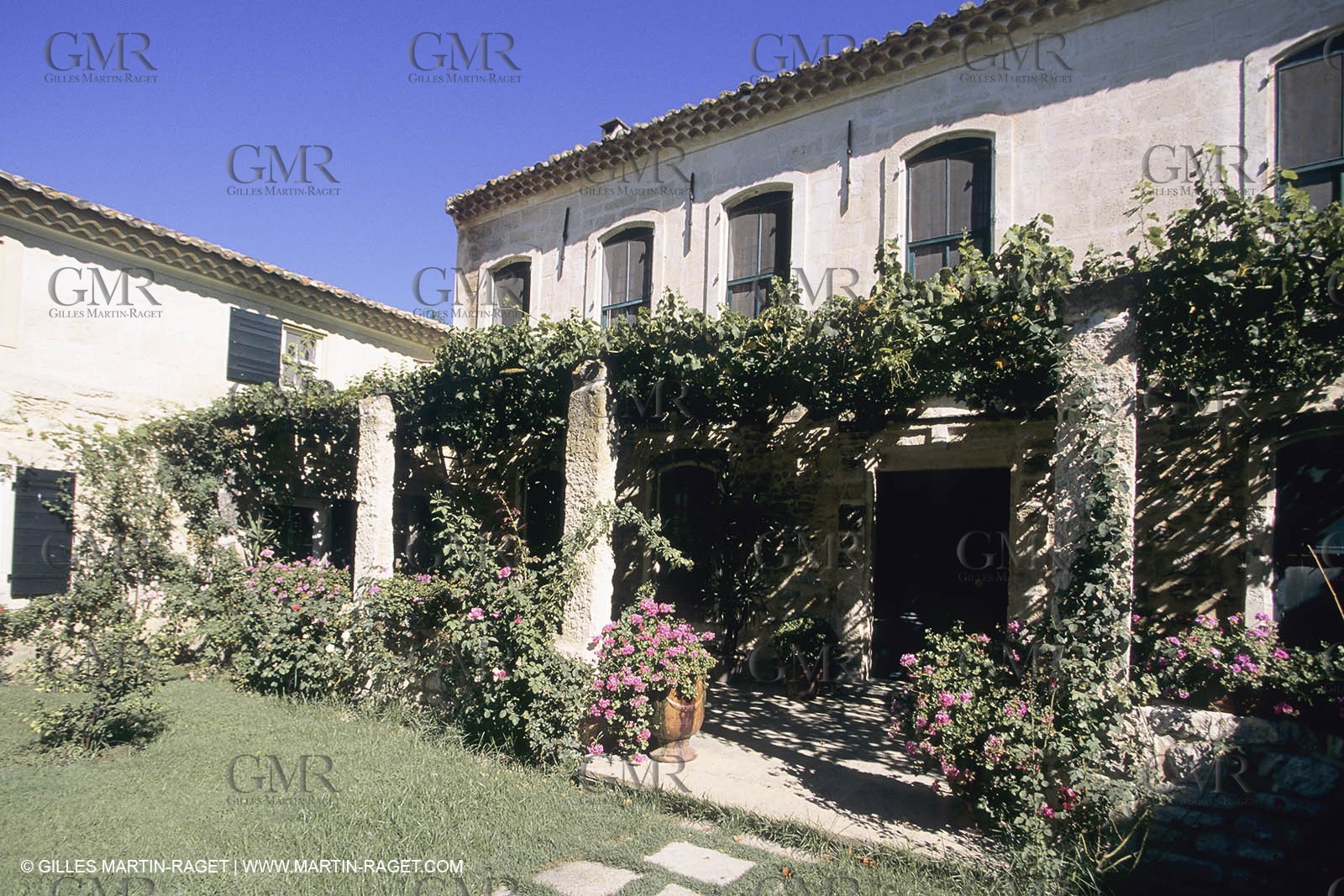 France, Provence, Camargue, Mas traditionnel de Camargue