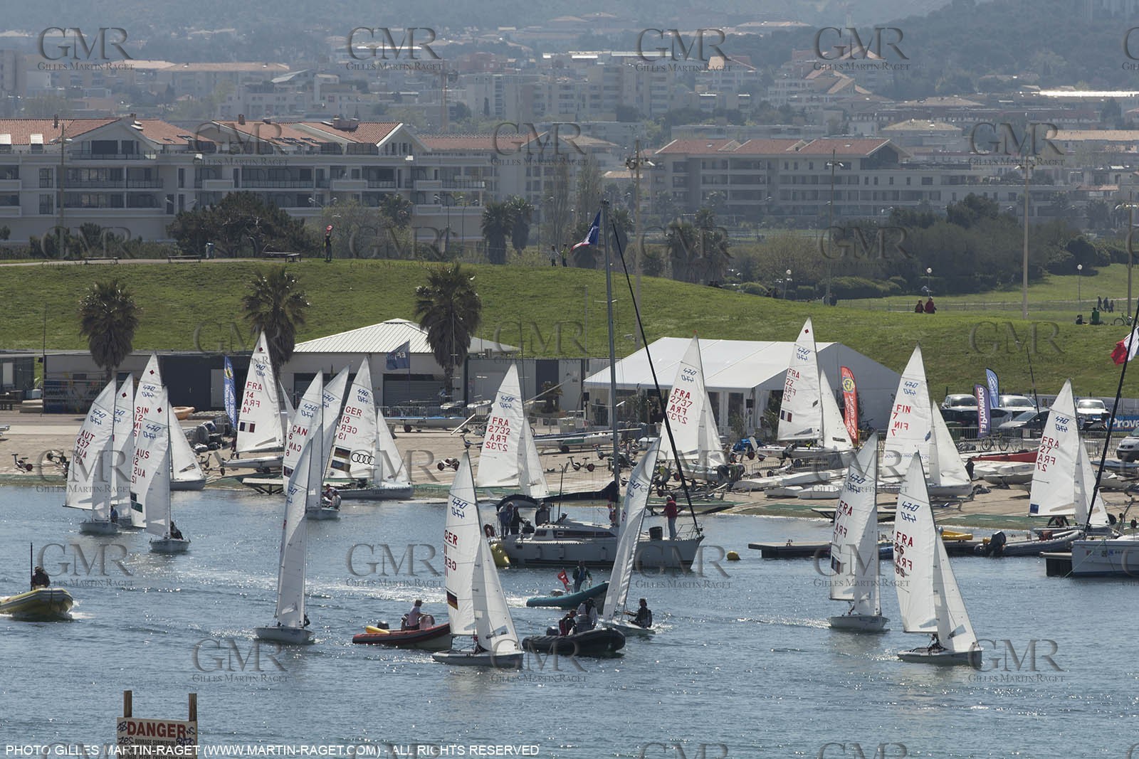 10 04 2015, Marseille (FRA), Yachting Club de la Pointe Rouge - Coupe Internationale de Printemps des 470