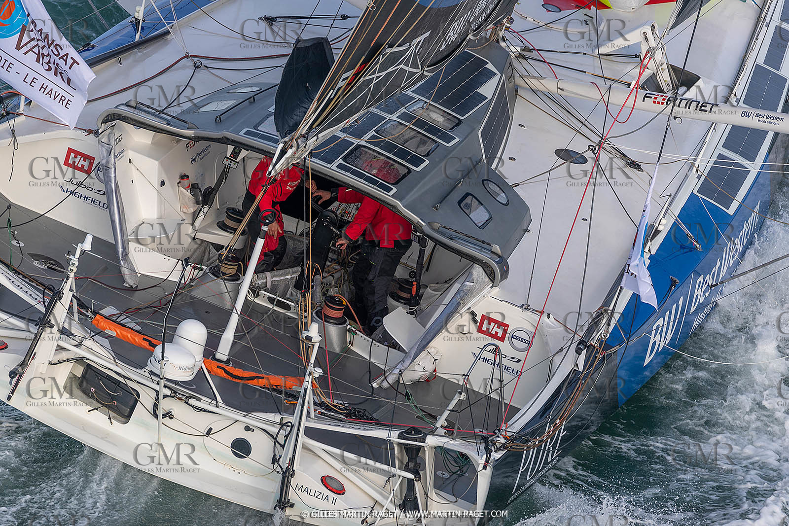 07 11 2021, Le Havre (FRA), Départ Transat Jacques Vabre 2021