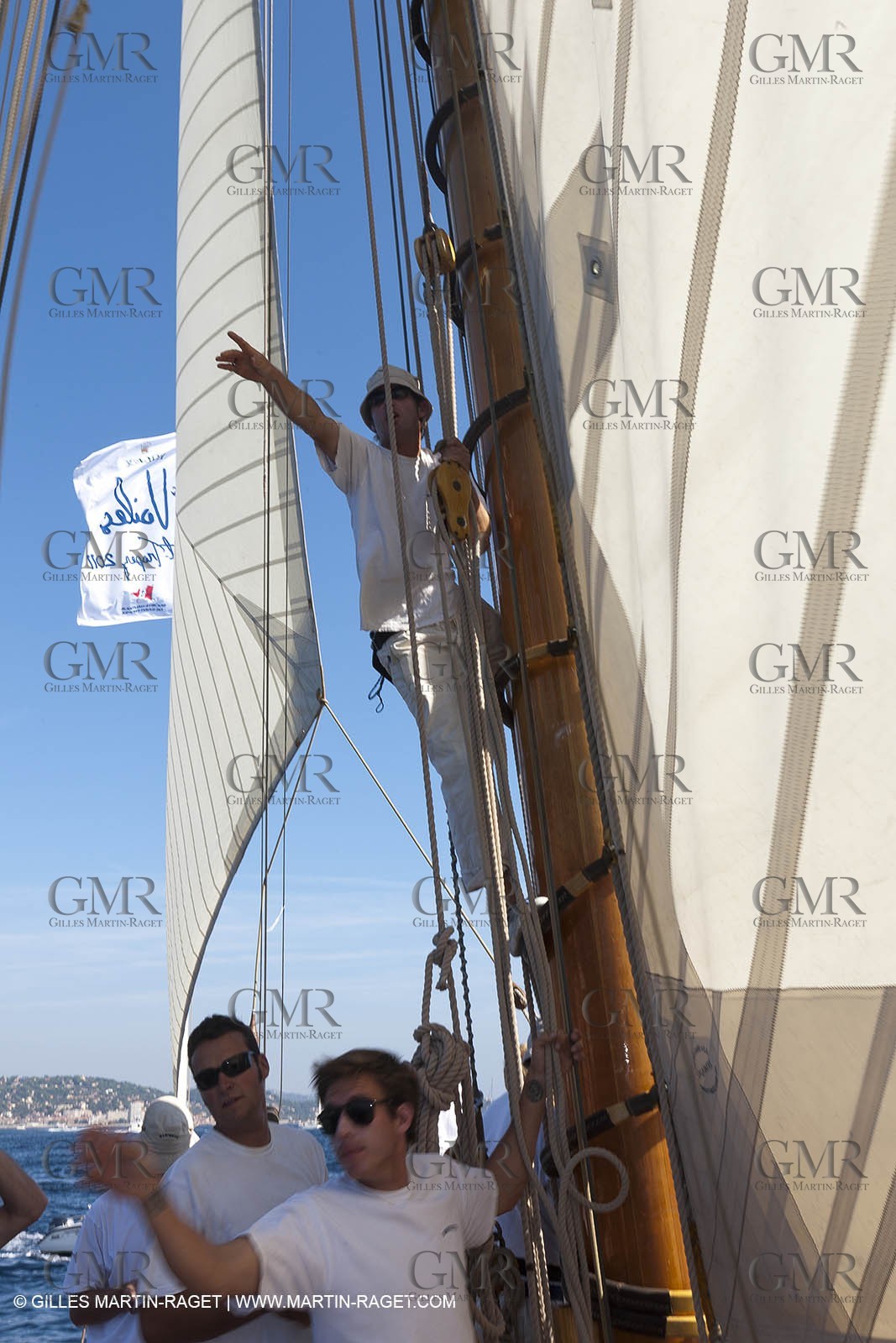 01 10 2011 - Saint Tropez (FRA,13) - Voiles de Saint Tropez 2011 - Classic Yachts - Day 5 - Onboard Mariquita