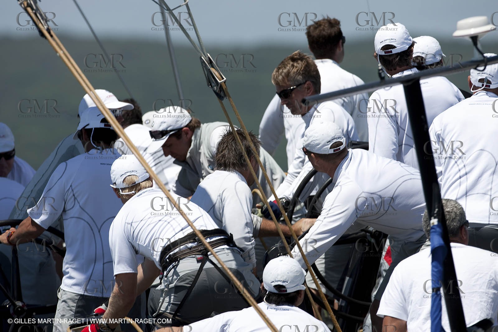 21 01 2009 - Auckland (NZL) -  Louis Vuitton Pacific Series - BMW ORACLE Racing - Training