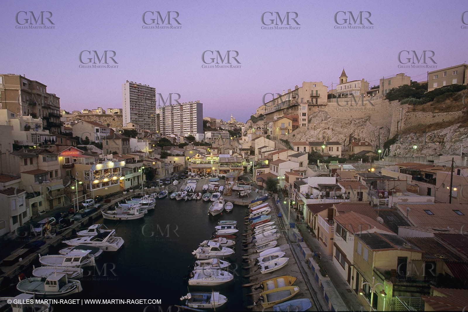 France, Provence, Marseille, villages-quartiers, Vallon des Auffes