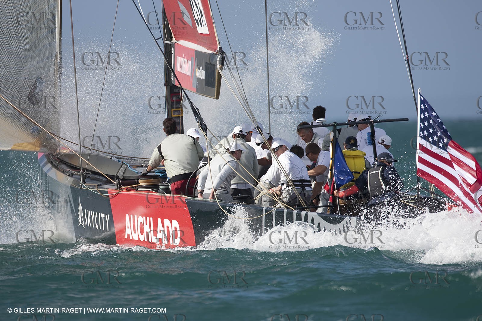 05 02 2009 - Auckland (NZL) -  Louis Vuitton Pacific Series -  Racing Day 4 - Round Robin 2