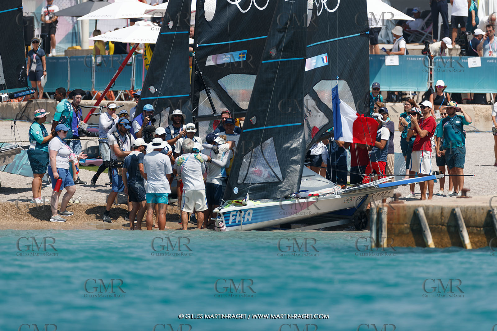 02 08 2024, Marseille (FRA), Paris 2024 Olympic Games, Sailing, Race Day 5,