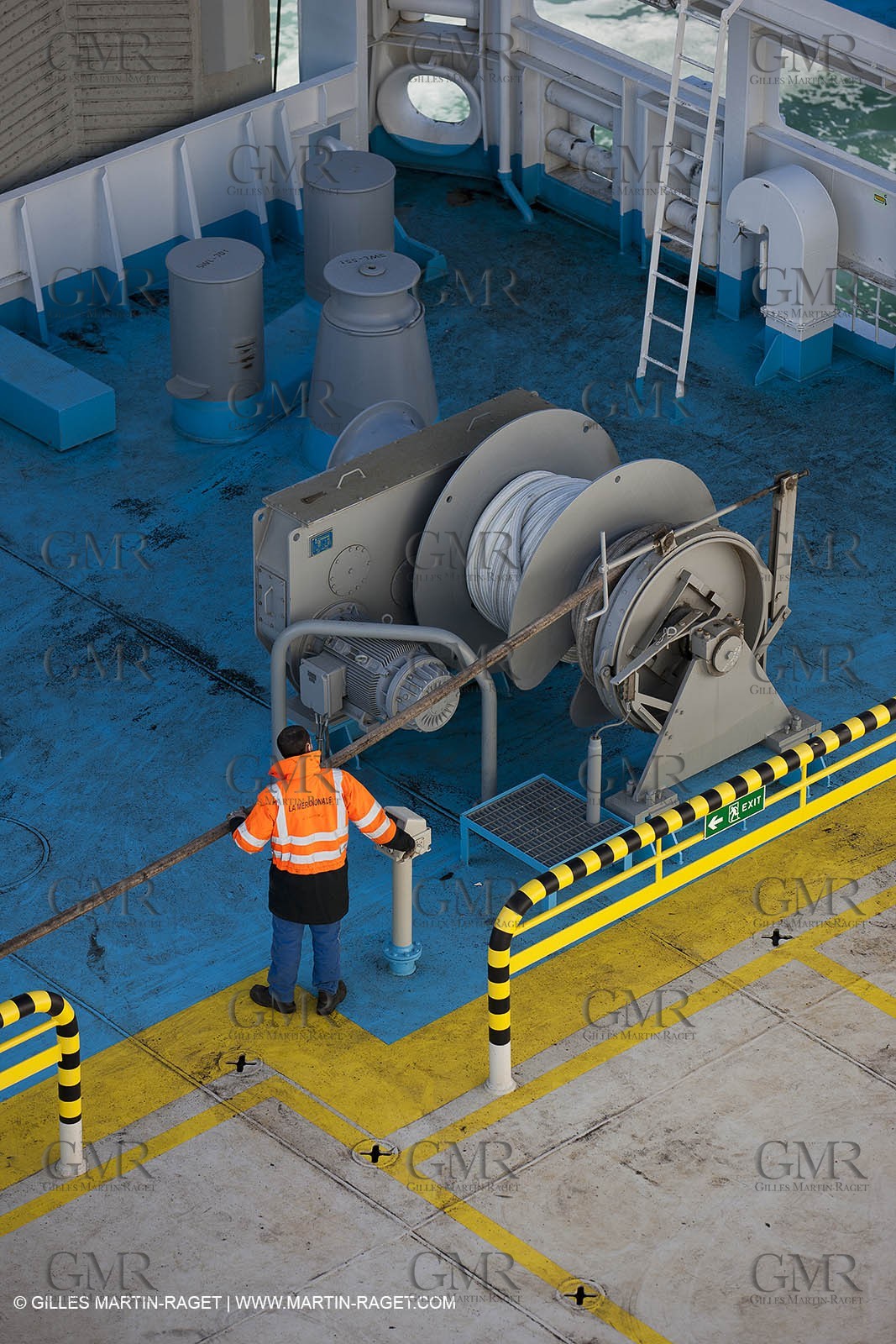 16 02 2012 - Ajaccio (FRA, Corse) - Compagnie la Méridionale - Le Piana en escale à Ajaccio