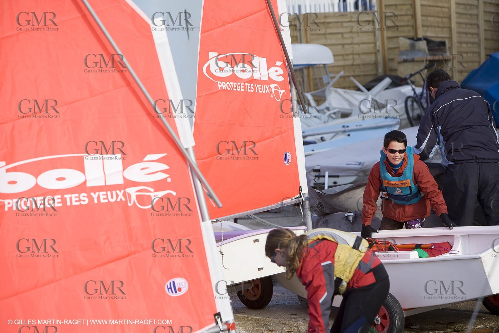 06 02 2008 - Nice (FRA, 06) - Nice sailing School - optimist