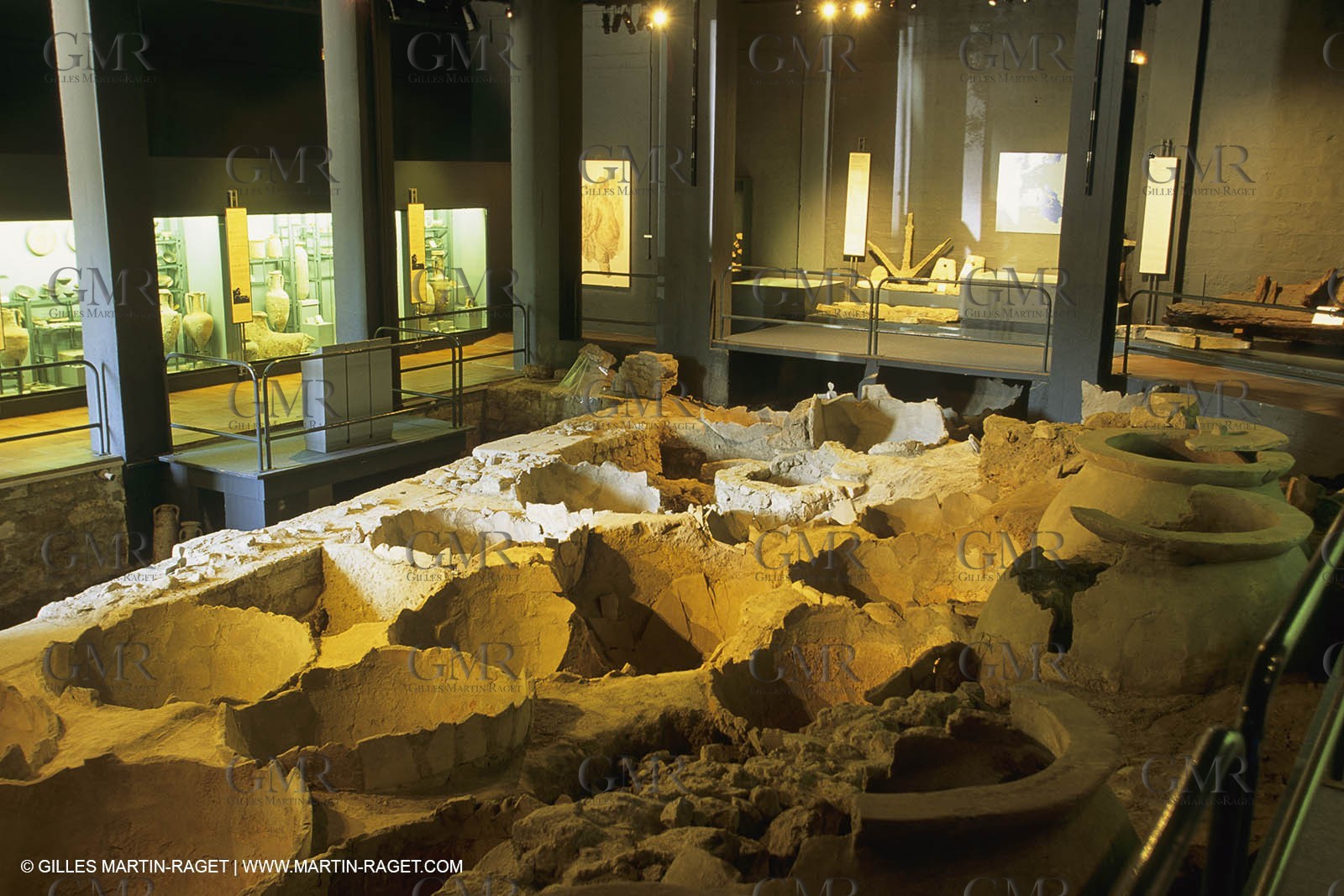 Marseille historical heritage (check keywords for more infos), Jardin des vestiges