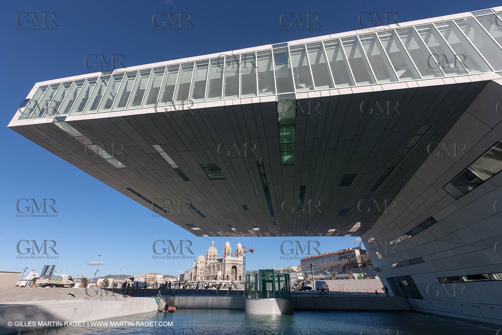11 01 2013 - Marseille (FRA,13) - Marseille Provence 2013, European capital of Culture, J4 Esplanade, MUCEM Museum and Villa Mediterranée.