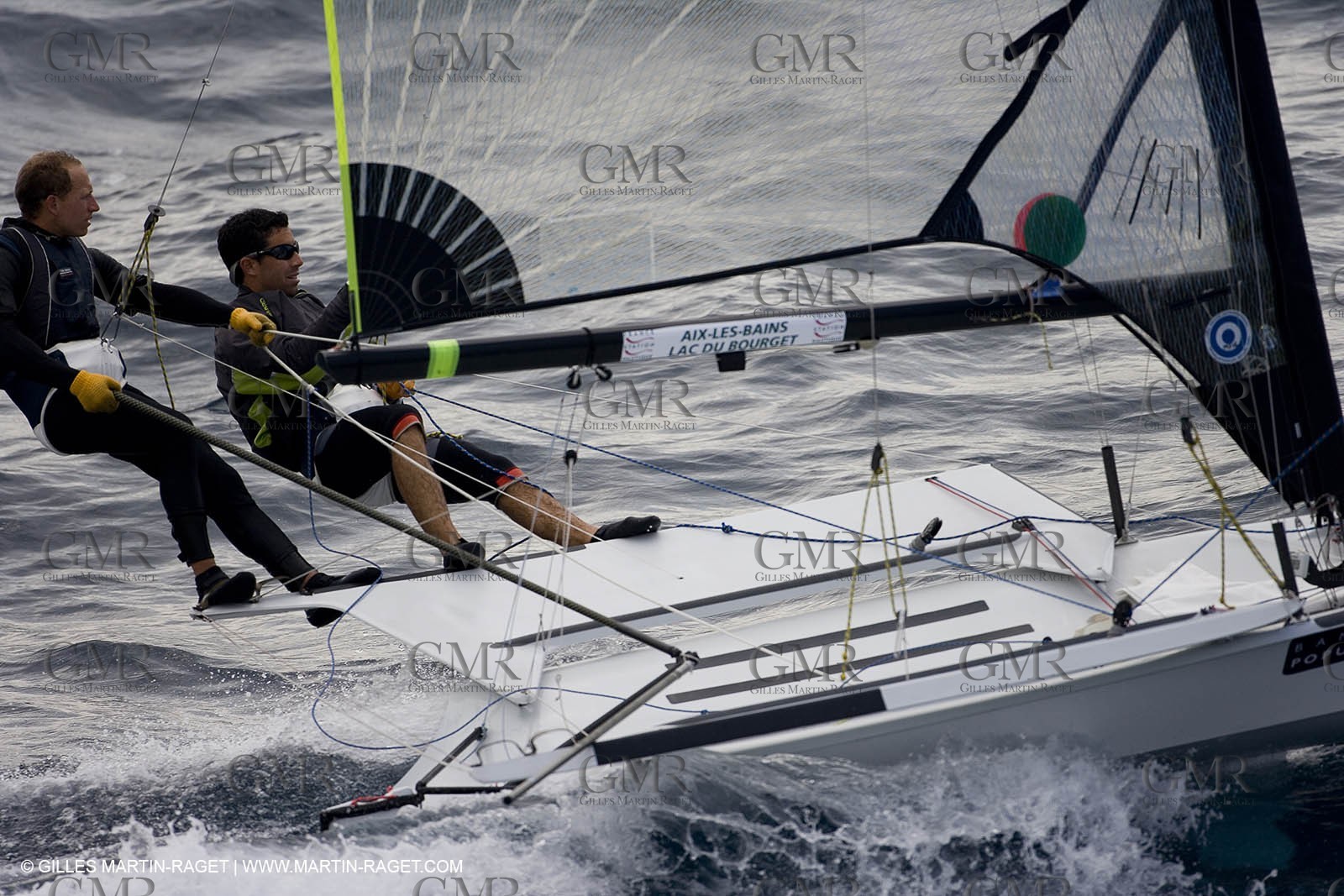 26 04 2007 - 2007 Semaine Olympique Française - Hyères (South of France) - Day 5 - Team France - 49er - Dyen-Rocherieux