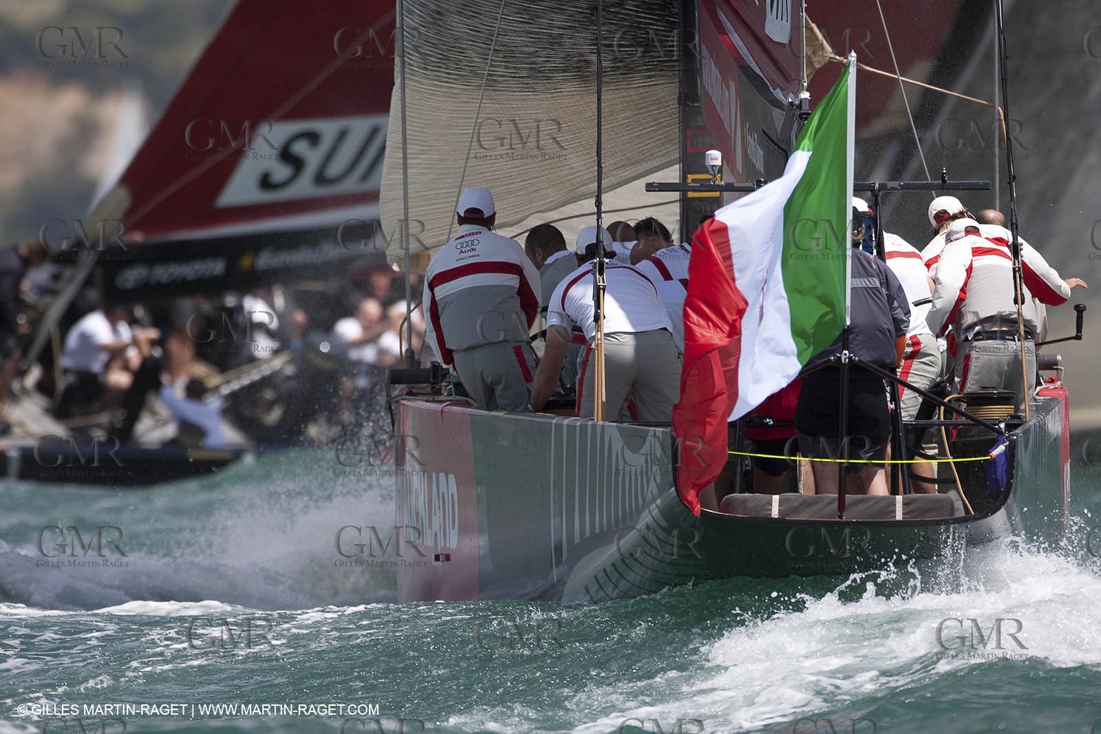 31 01 2009 - Auckland (NZL) -  Louis Vuitton Pacific Series -  Racing Day 2