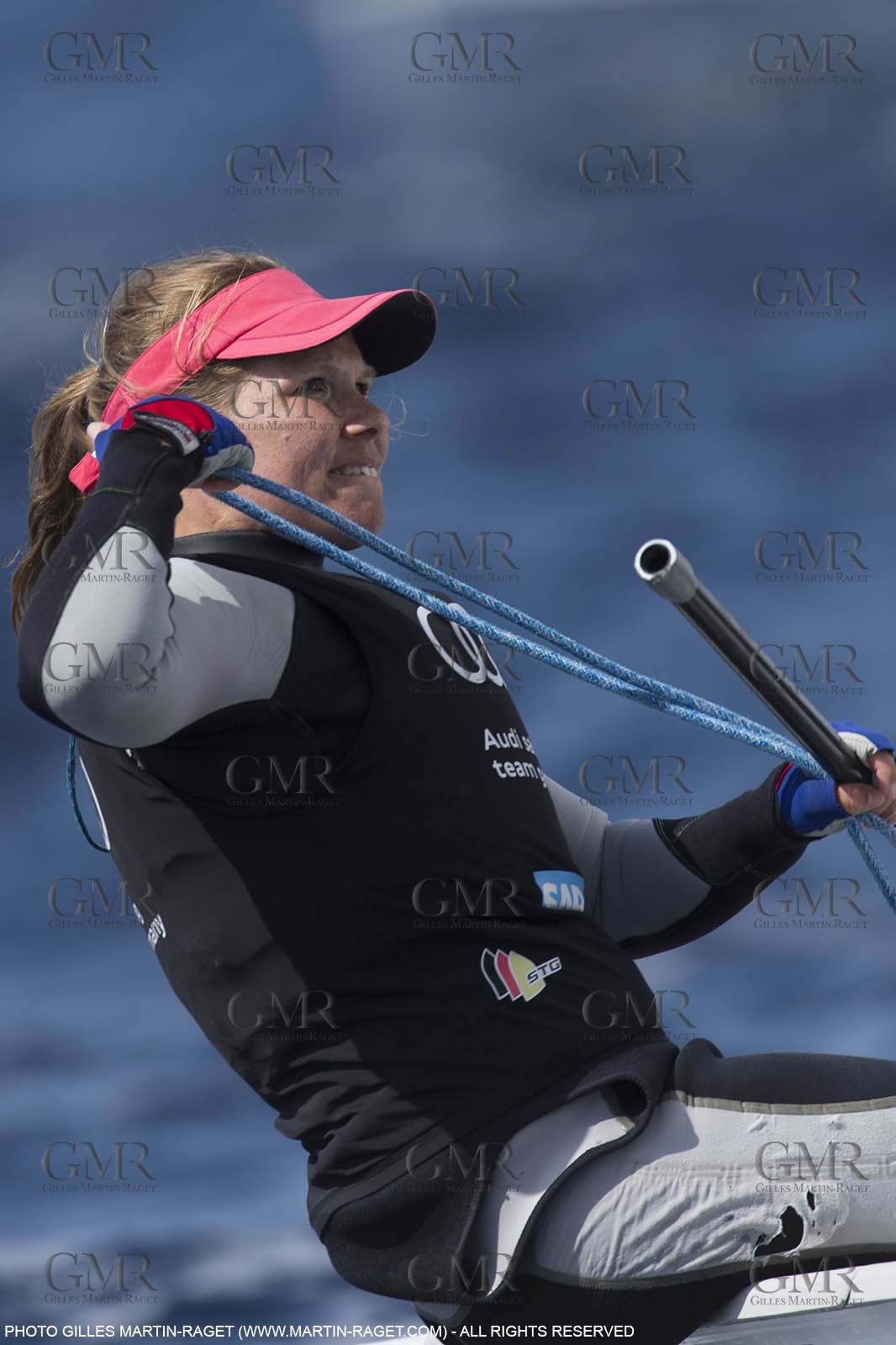 10 04 2015, Marseille (FRA), Yachting Club de la Pointe Rouge - Coupe Internationale de Printemps des 470, Day 3