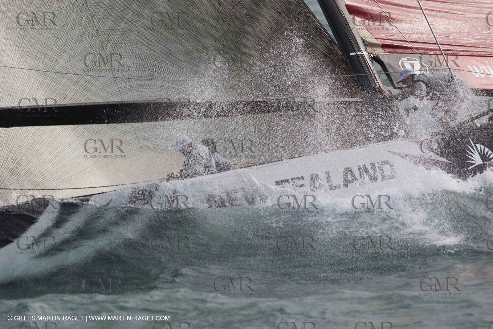 05 02 2009 - Auckland (NZL) -  Louis Vuitton Pacific Series -  Racing Day 4 - Round Robin 2