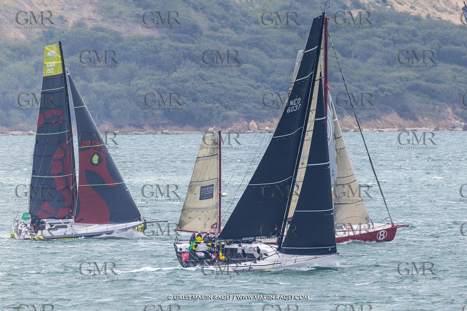 26 07 2025, Cowes (UK, IOW), Admiral's Cup 2025, Rolex Fastnet Race start,