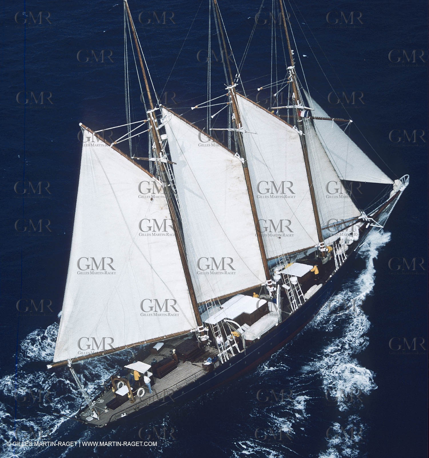 Sailing, Classic yachts, Nioulargue 1987-89, Shenandoah