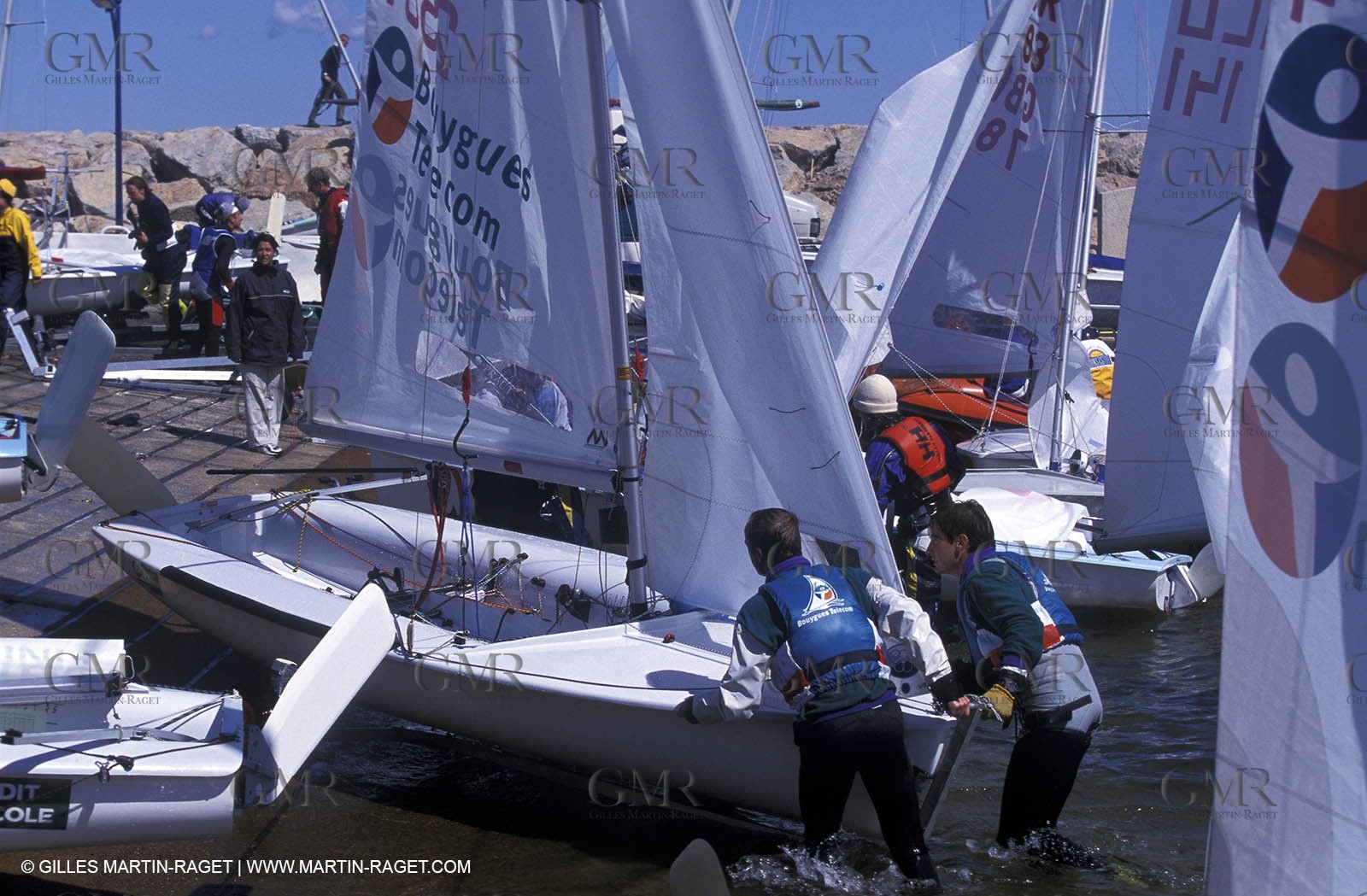 end of regata-cleaning