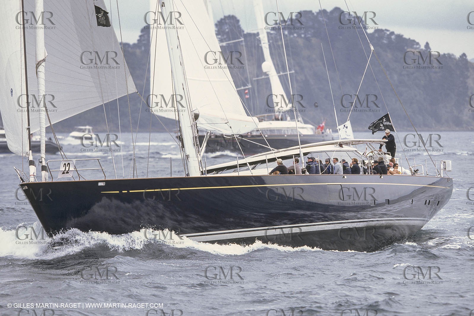 Sailing, Sailing Super Yachts, Millenium Cup 2000, Auckland (NZL)