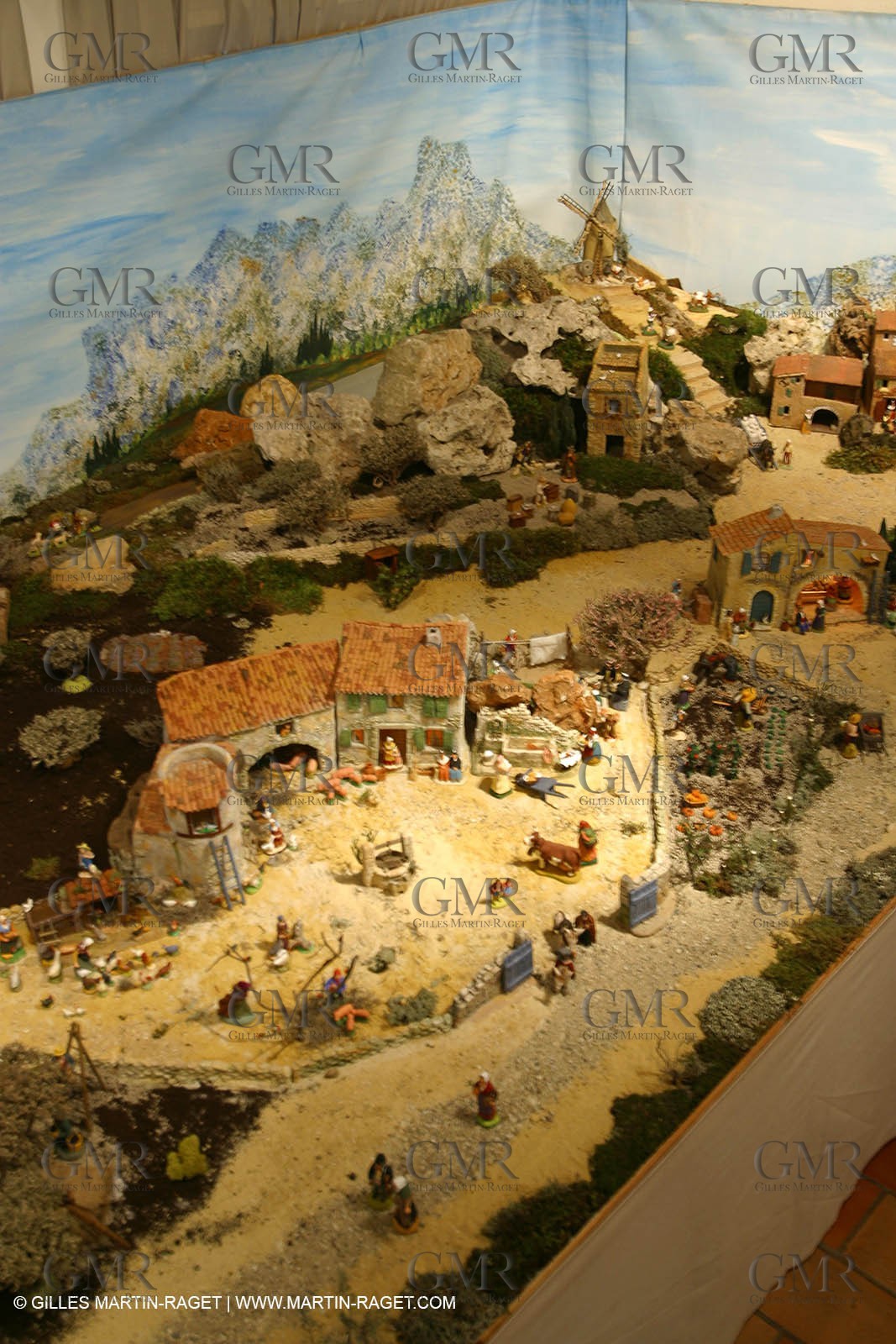 Great crib from les Saintes Maries de la mer (FRA, 13) for Christmas, December 2010