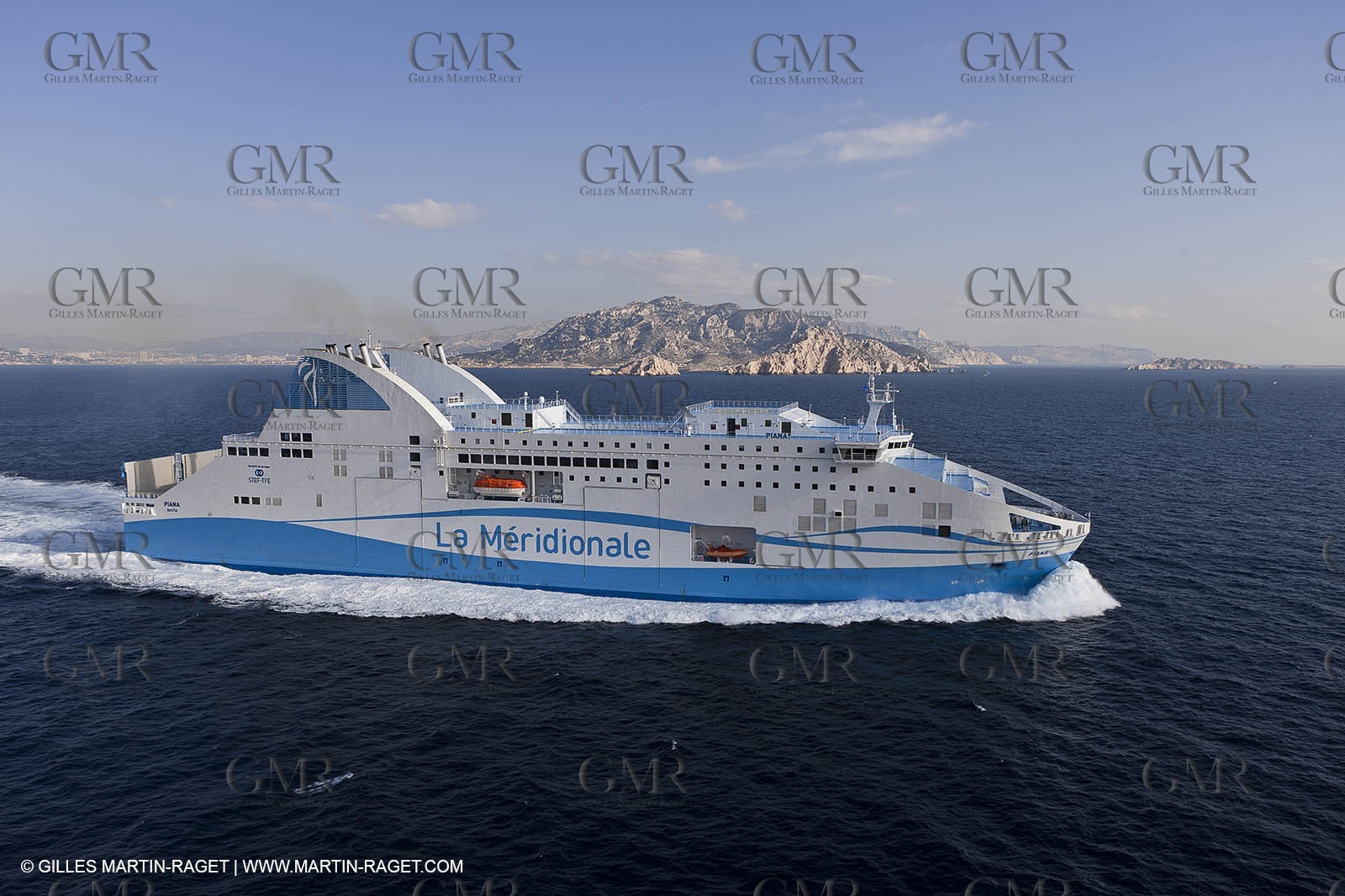 14 01 2012 - Marseille (FRA,13) - La Meridionale shipping company - the Piana off Marseille and the Calanques