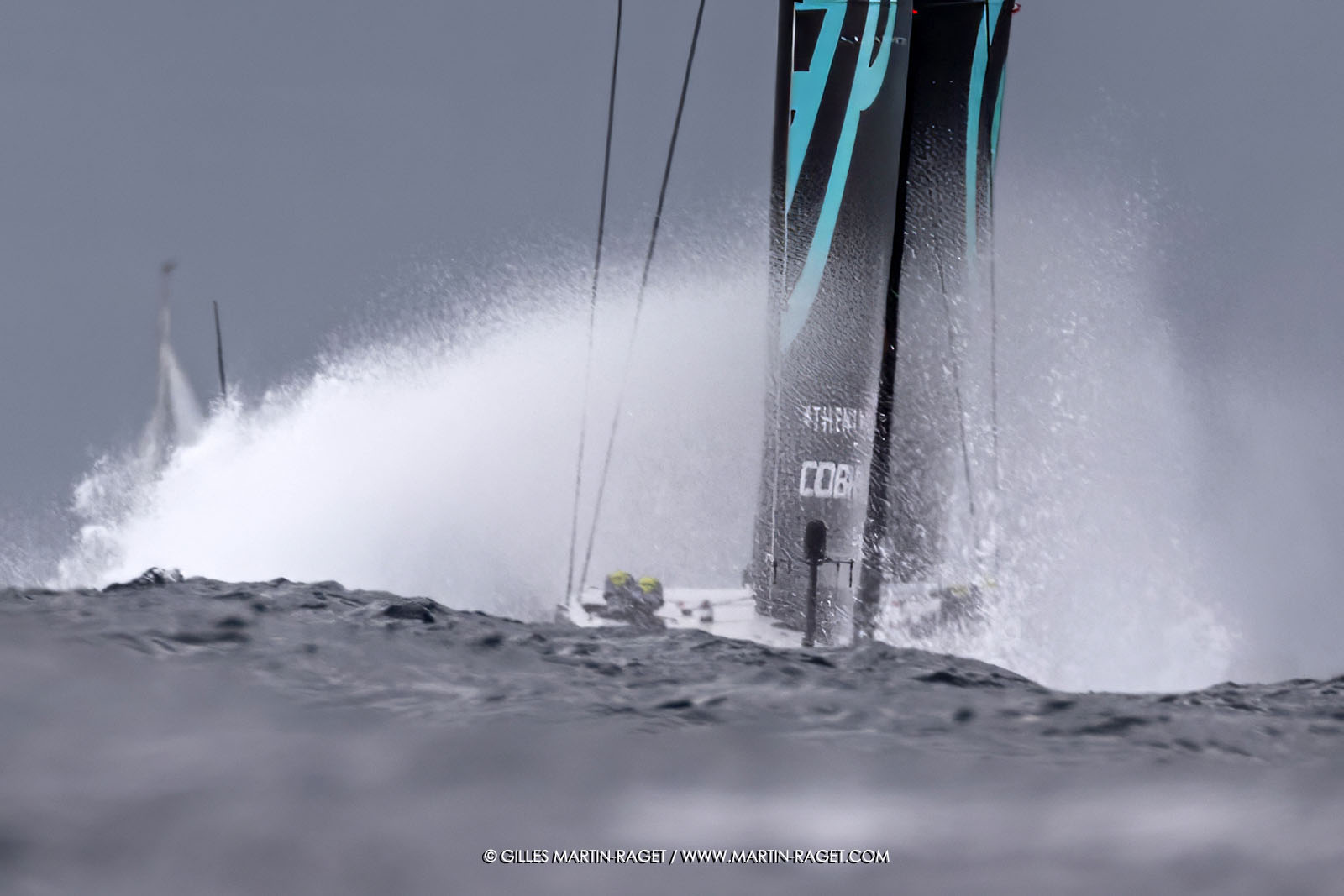 18 09 2024, Barcelona (ESP), Unicredit Youth America's Cup, Race Day 2