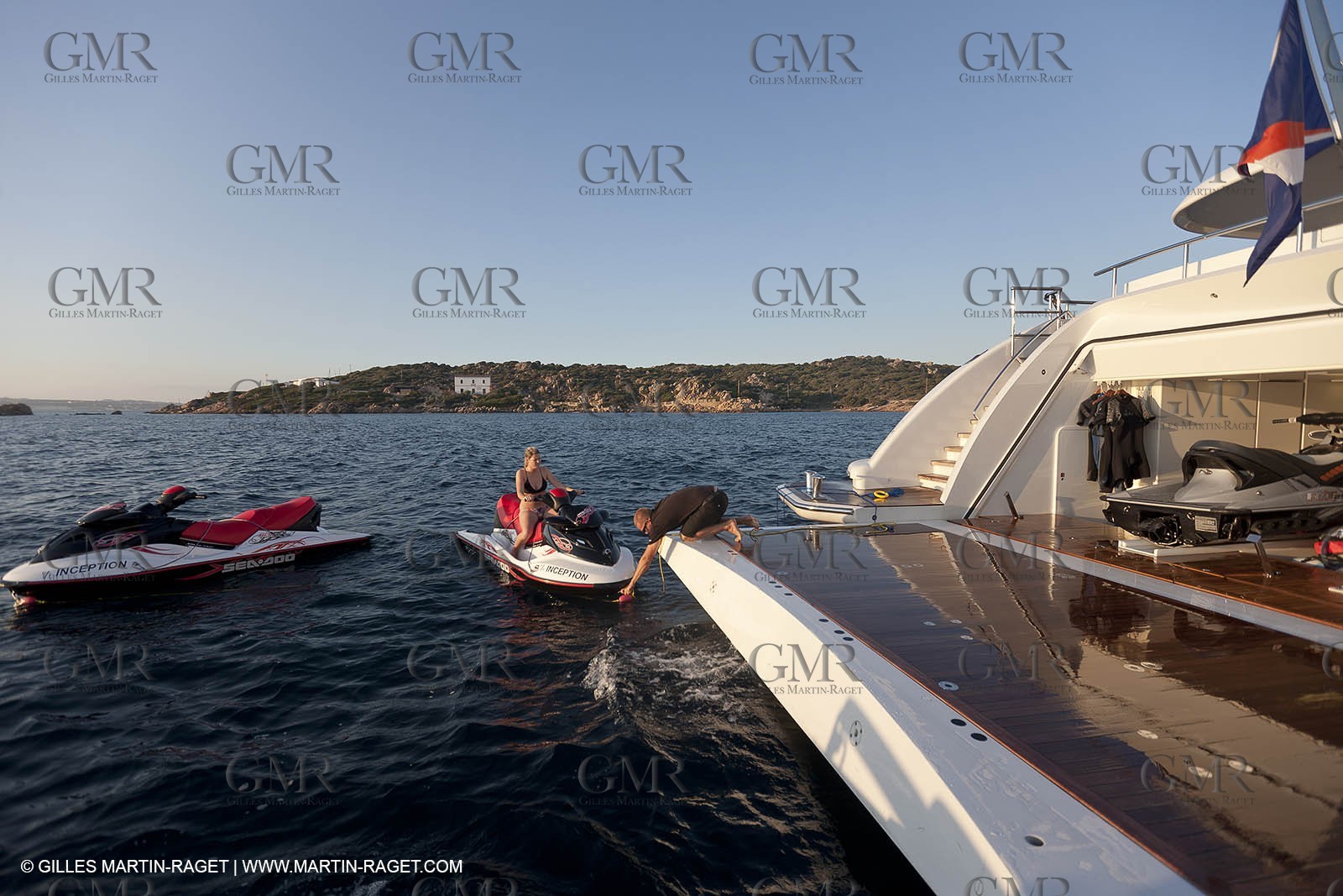 18 08 2011 - La Maddalena (ITA, Sardinia) - Motor yacht Inception