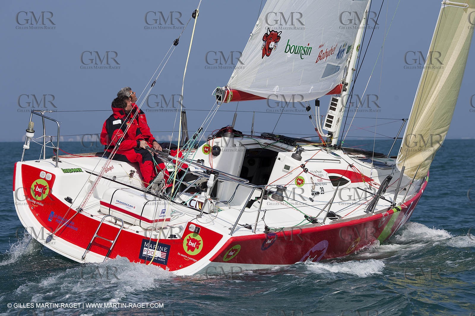 13 03 2010 -  La Grande Motte   Port Camargue (FRA) - Groupe Bel - Kito de Pavant   Sebastien Audigane training for Transat AG2R
