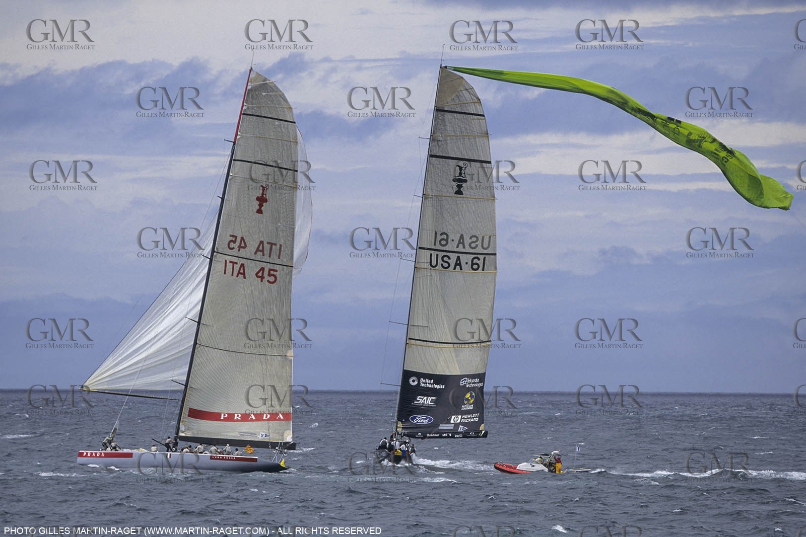 Yacht racing, 30th America's Cup 2000, Auckland (NZL), Luna Rossa
