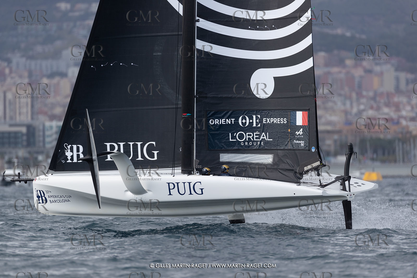 11 10 2024, Barcelona (ESP), Louis Vuitton 37th America's Cup, Puig Women America's Cup, semi finals