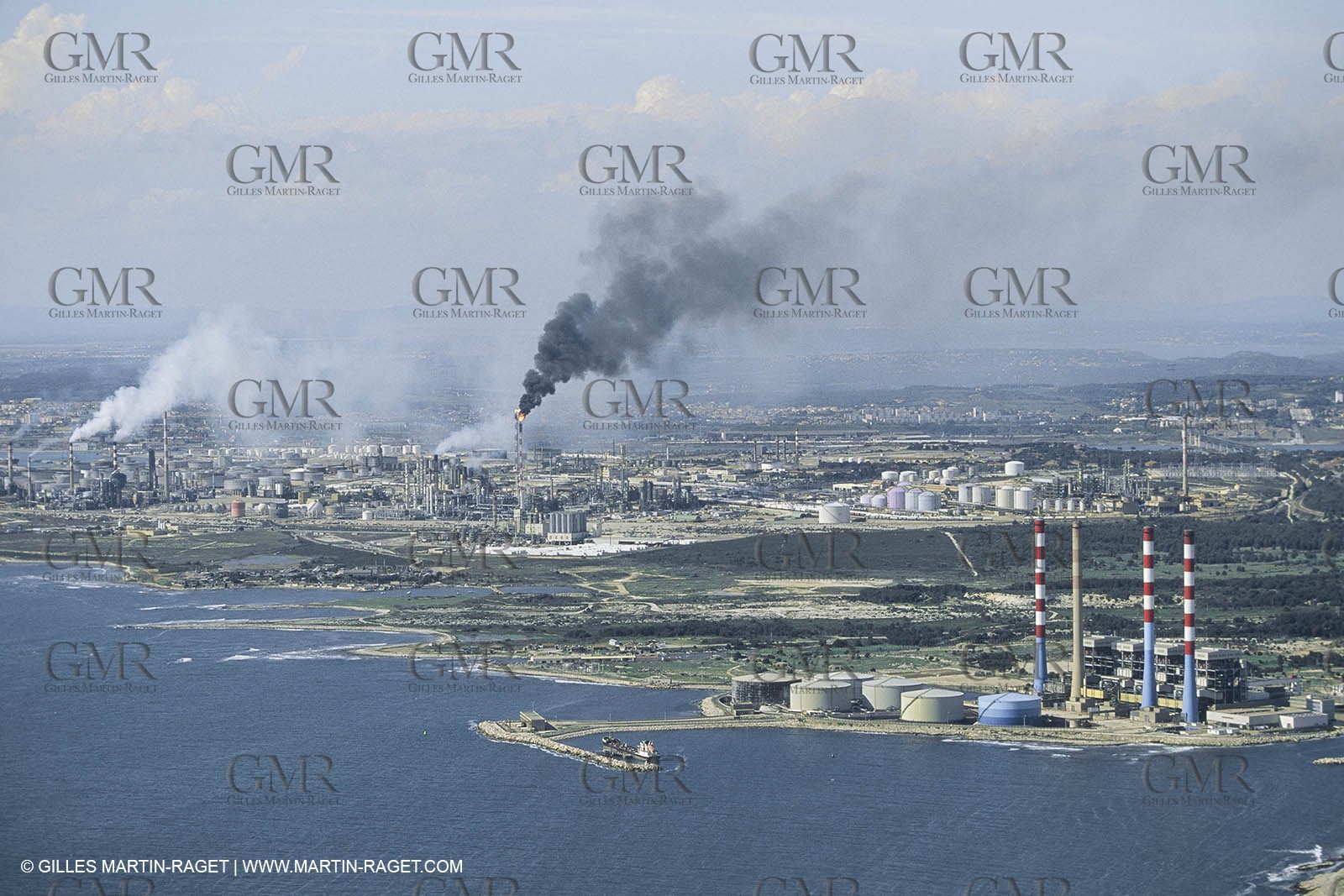 France, Provence, Fos sur Mer, Industries