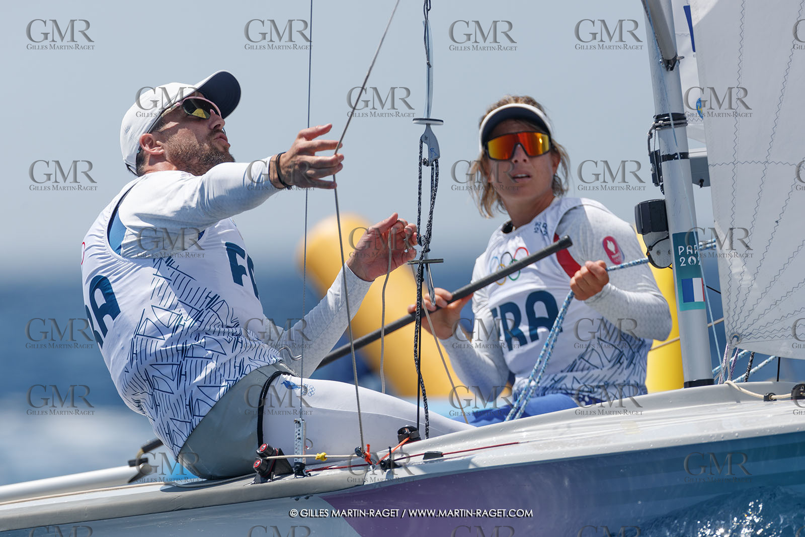 26 07 2024, Marseille (FRA), Paris 2024 Olympic Games, Sailing, Free trainings