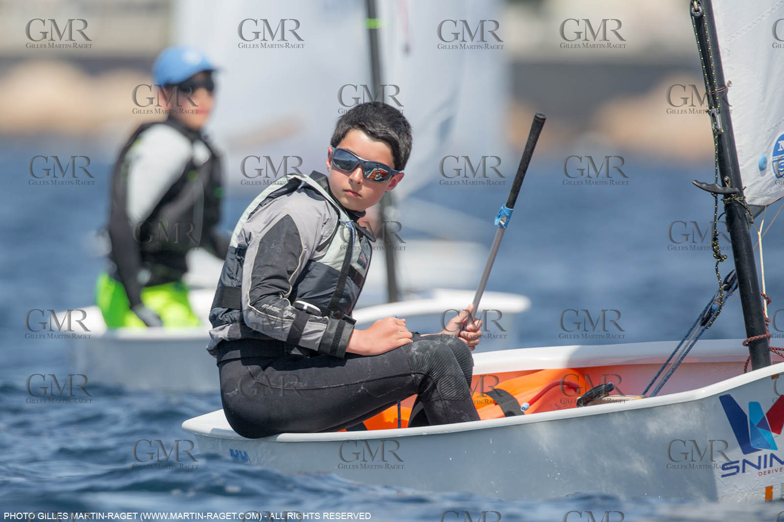 14 04 2016, Marseille (FRA,13), SNIM Dériveurs, Coupe Internationale de Printemps Optimist, Day 4