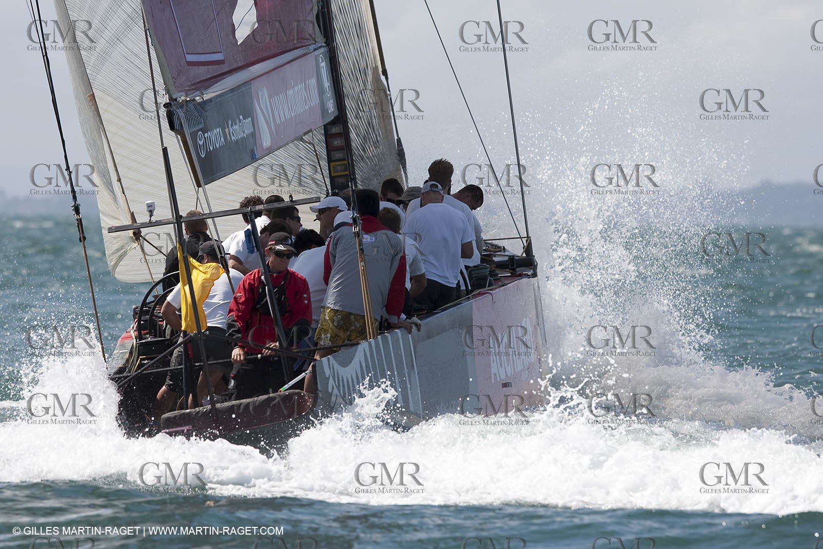 29 01 2009 - Auckland (NZL) -  Louis Vuitton Pacific Series - BMW ORACLE Racing - Training