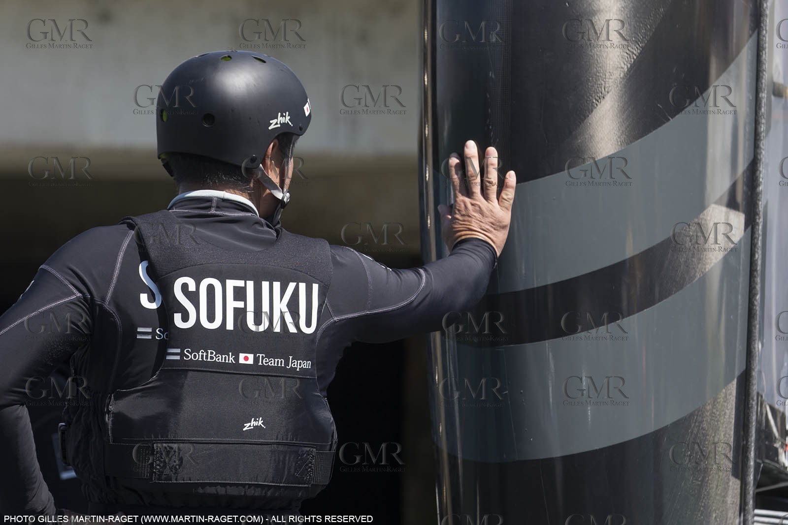 21 07 2015, Portsmouth (GBR), 35th America's Cup, Louis Vuitton America's Cup World Series Portsmouth 2015, Softbank Team Japan, Sofuku Kazuhiko