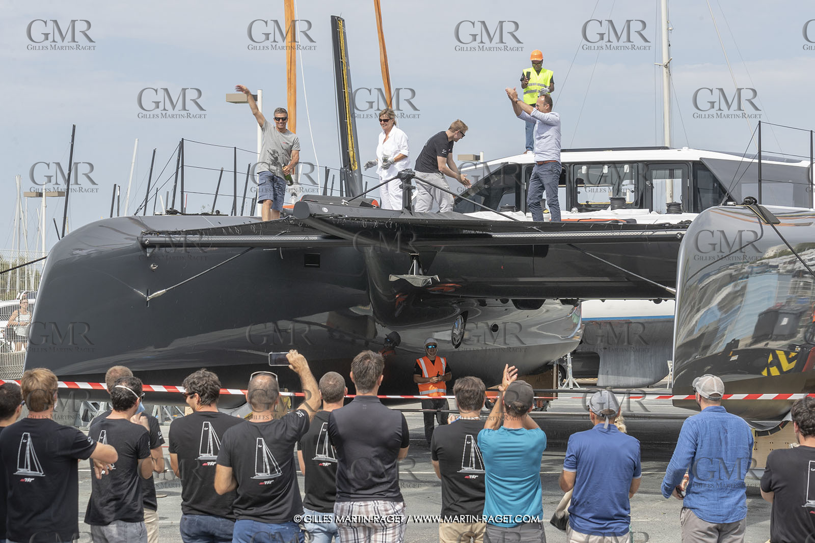 22 07 2020, La Grande Motte (FRA), Gunboat, Gunboat 68 SeaTilt launch
