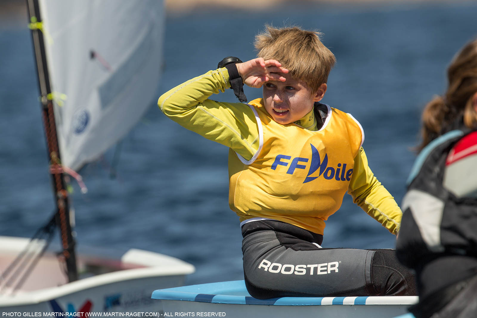 14 04 2016, Marseille (FRA,13), SNIM Dériveurs, Coupe Internationale de Printemps Optimist, Day 4