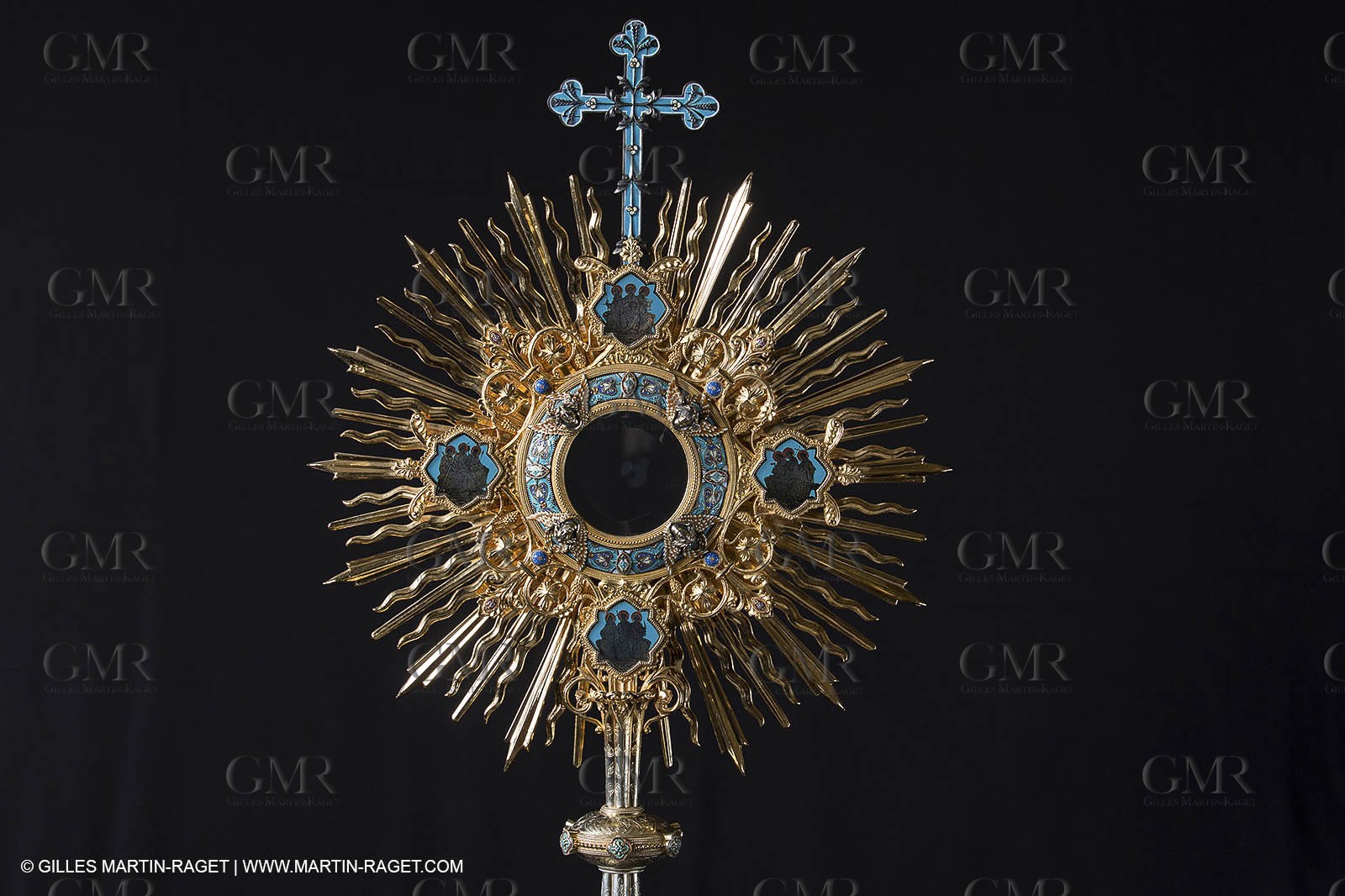 04 02 2013 - Marseille(FRA,13), Notre Dame de la Garde,liturgical silverware