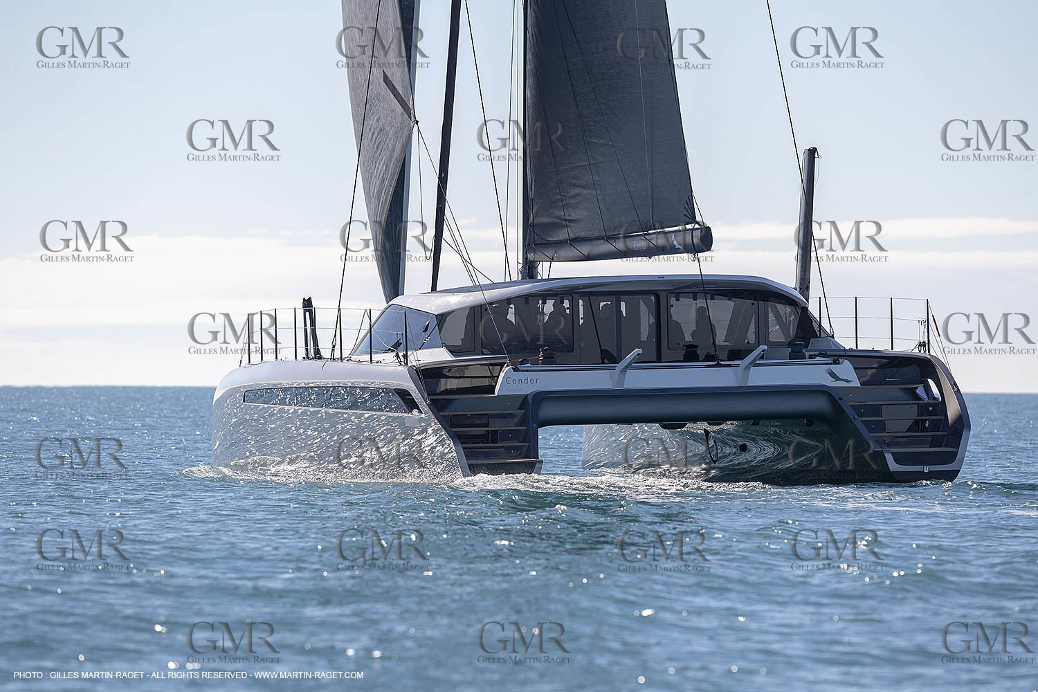 05 02 2019, La Grande Motte (FRA,34), Gunboat 68 sail testing  2