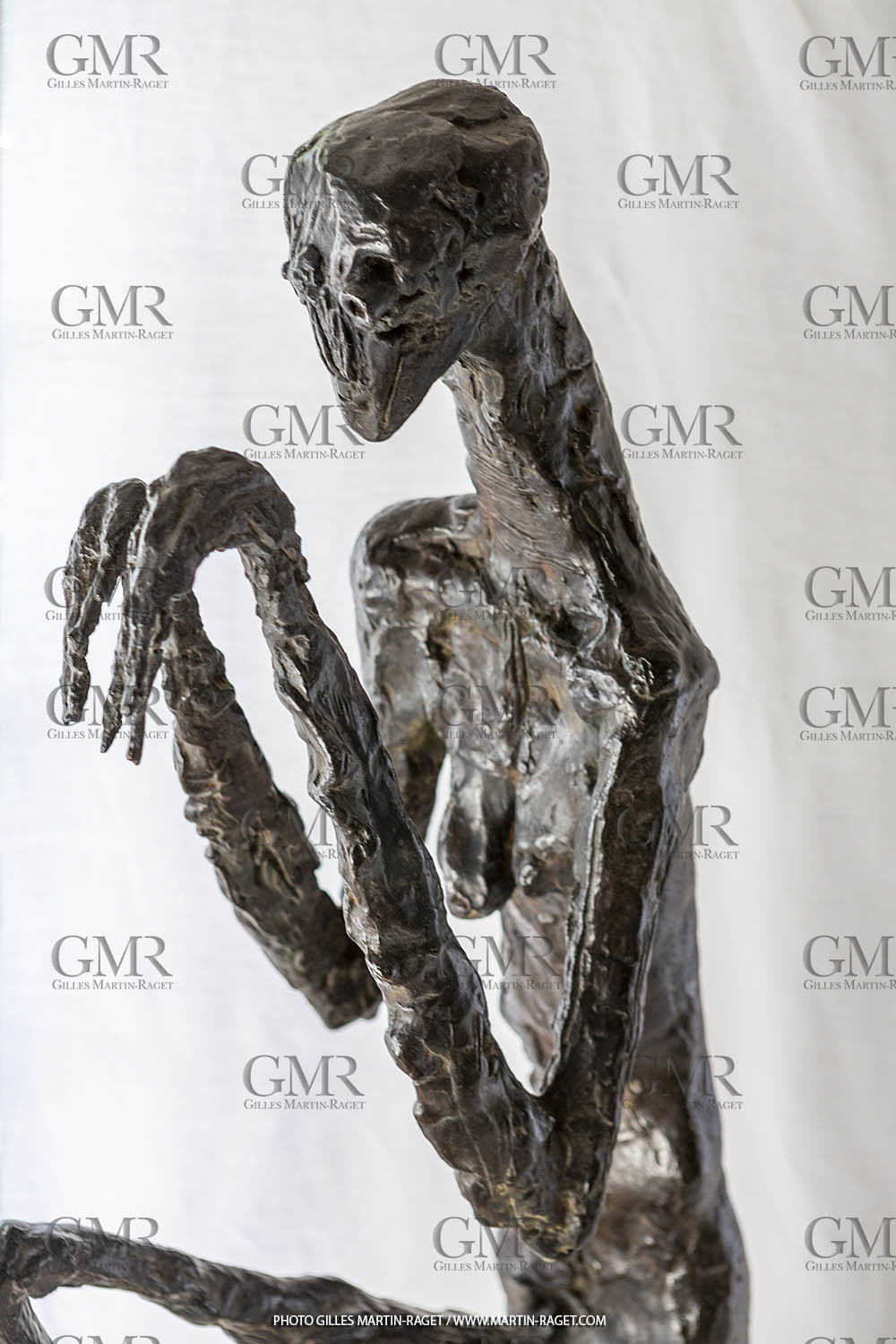12 07 2020, Oeuvre Germaine Richier, La Mante Grande, 1946, épreuve d'exposition