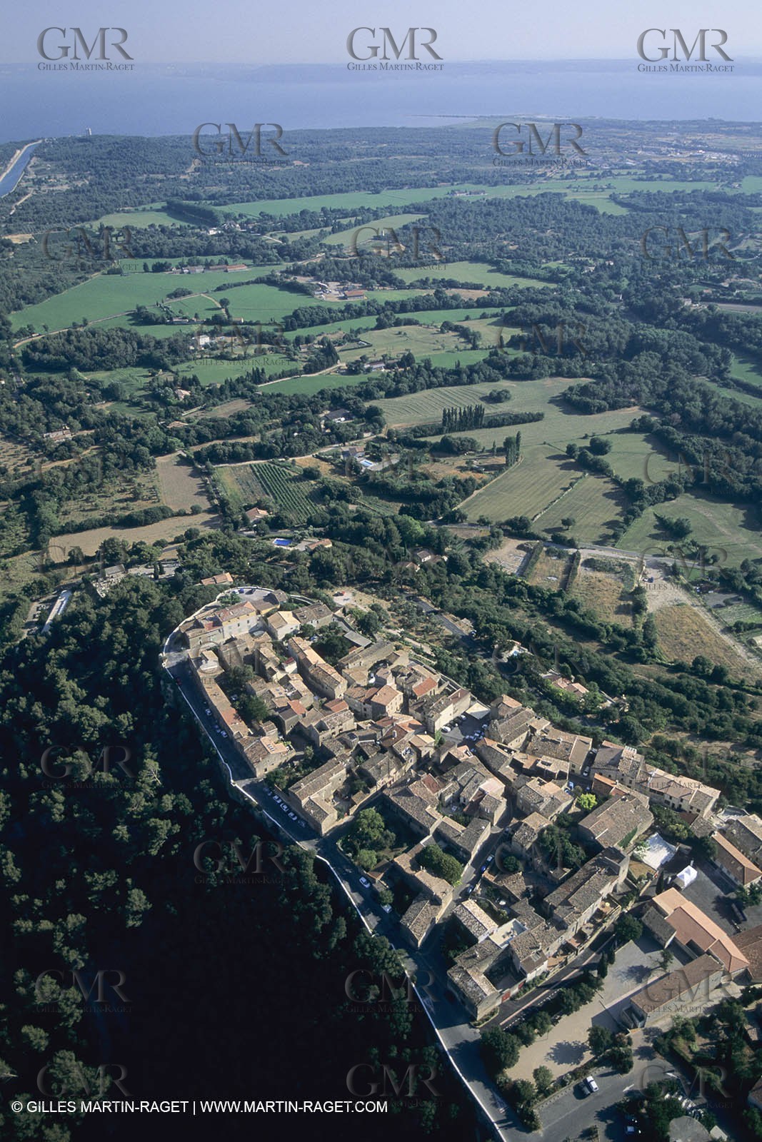 France, Provence, Etang de Berre, Cornillon Confoux