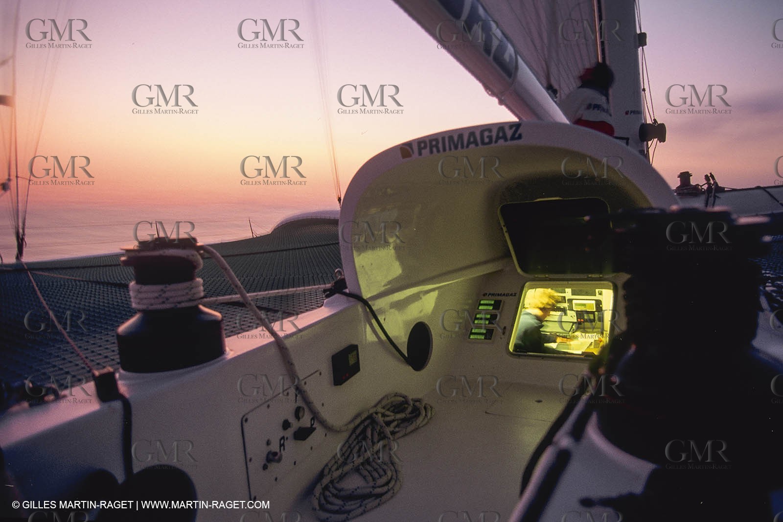 Yacht Racing, Multihull, ORMA 60, Laurent Bourgnon, Primagaz